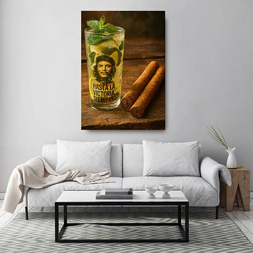Kunstdruck Mojito Zigarren & Che