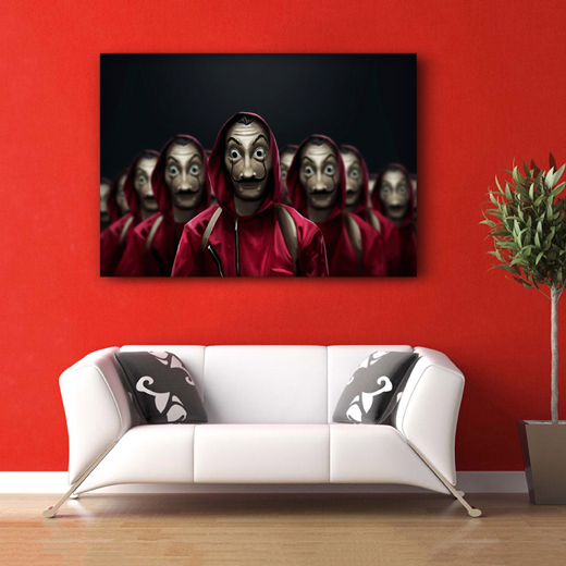 Kunstdruck Haus des Geldes I 