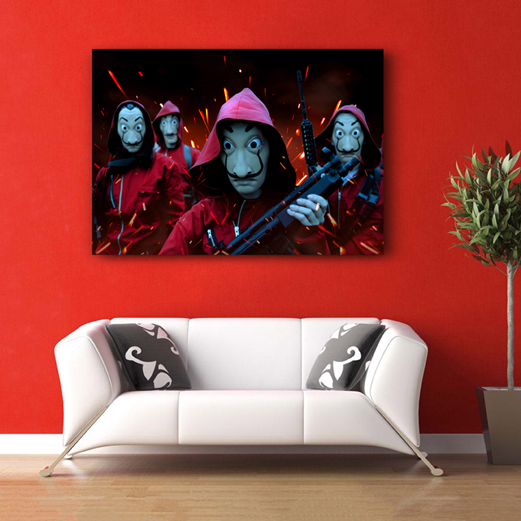 Kunstdruck Haus des Geldes II 