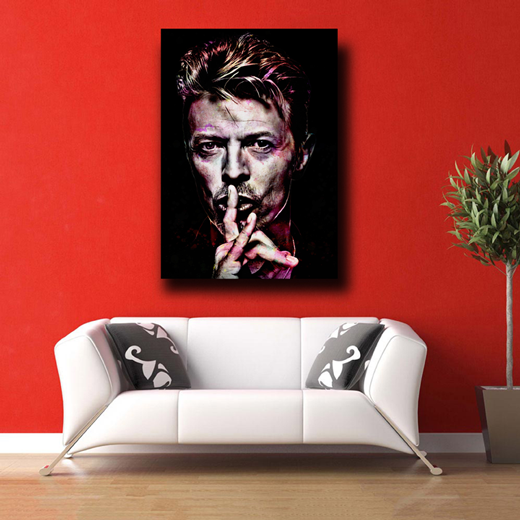 Kunstdruck Bowie 