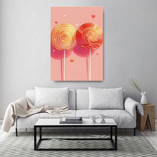 Kunstdruck Lolipops 