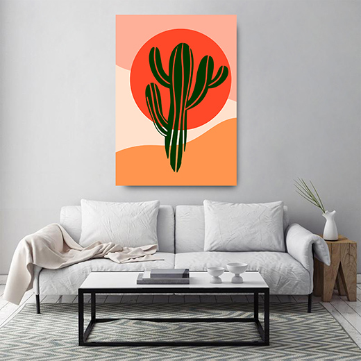 Kunstdruck Kaktus 