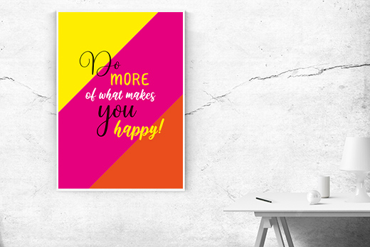 Kunstdruck do more of farbig 