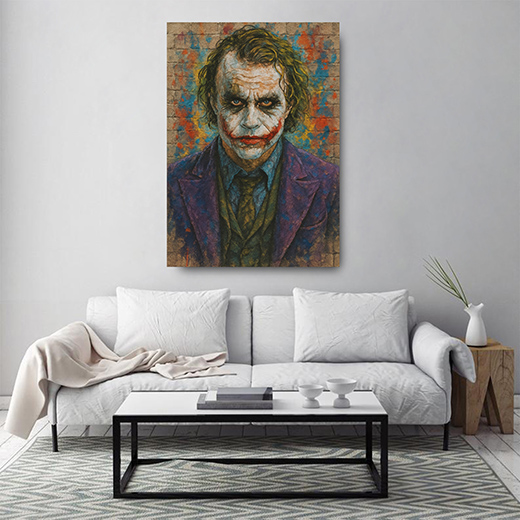 Kunstdruck Joker 