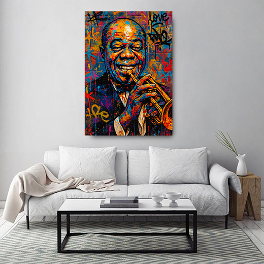 Kunstdruck Armstrong 