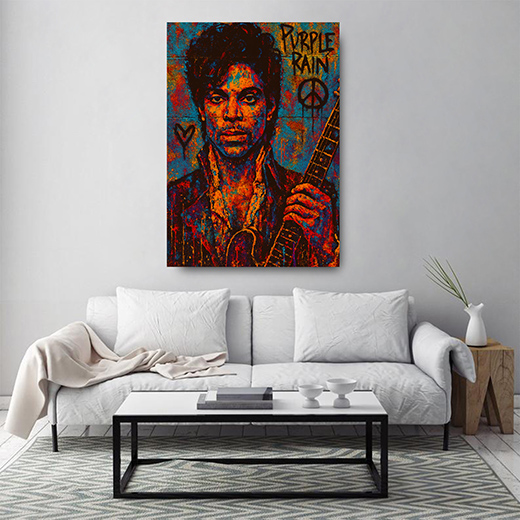 Kunstdruck Prince Wallart 
