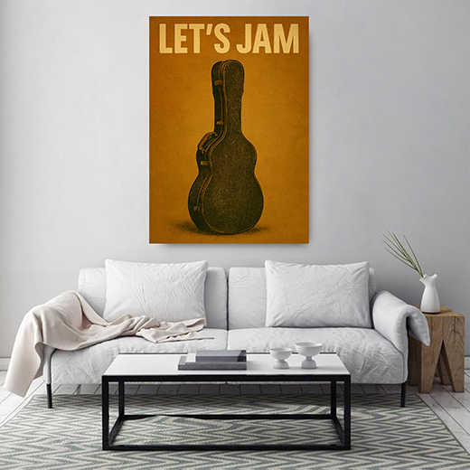 Kunstdruck Let´s JAM