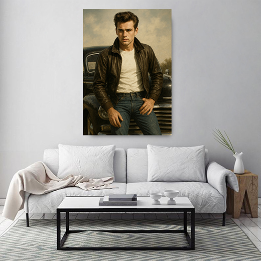Kunstdruck James Dean