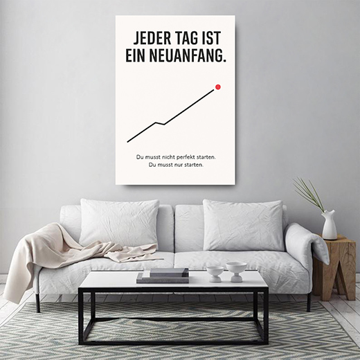 Kunstdruck jeder Tag NEU